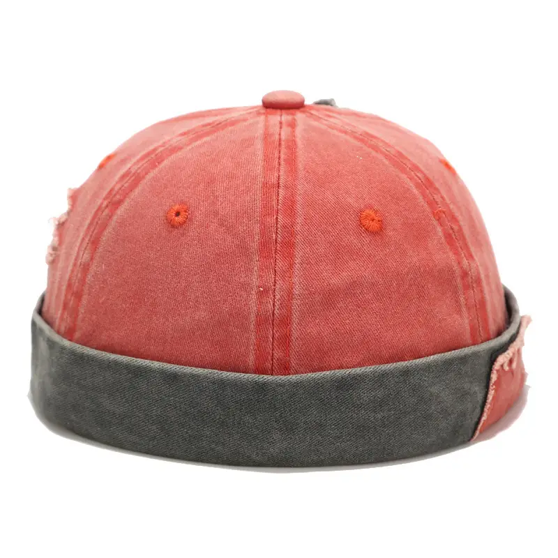 Washed Stitching Landlord Trendy Hip-hop Yuppie Hat