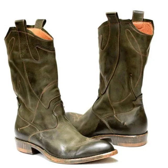 Wool mouth tube Martin boots Green - Shop at LoveMi