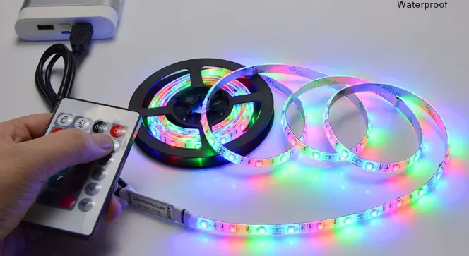 Flexible Strip Led Light Brightness Waterproof Home