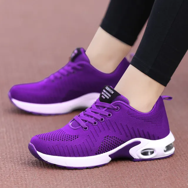 Breathable mesh shoes Purple - Shop at LoveMi