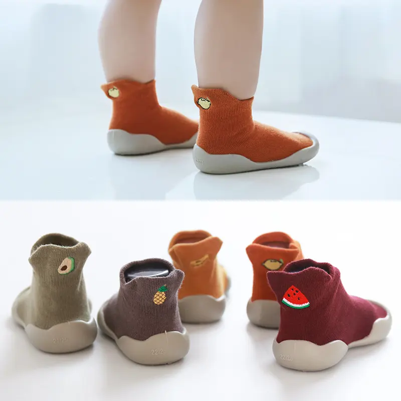 Embroidered Cartoon Children Shoes