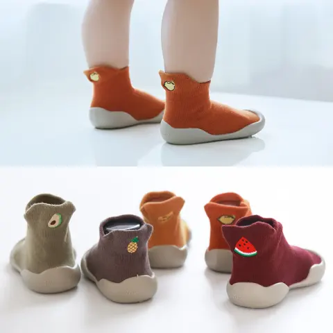 Embroidered Cartoon Children Shoes