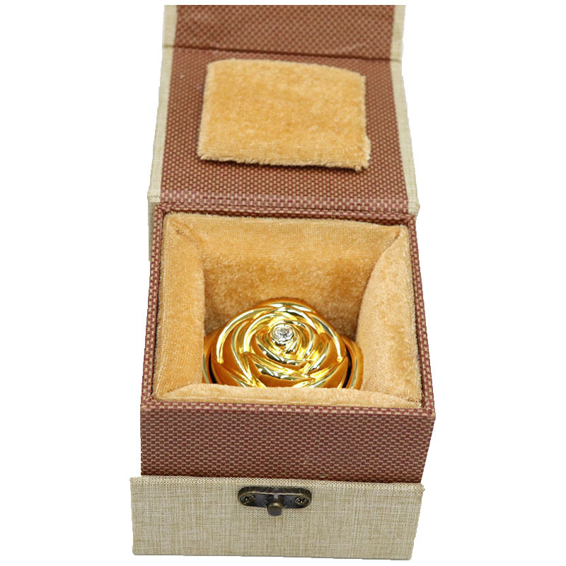 Iron rose jewellery box