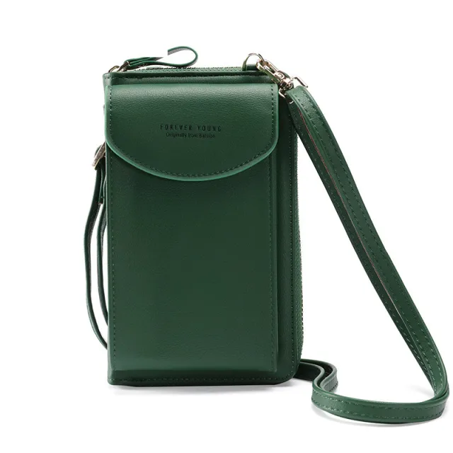 Multifunctional Long Clutch Ladies Wallet Green - Shop at LoveMi