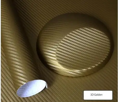 Car Sticker 3D Carbon Fiber Vinyl Film
