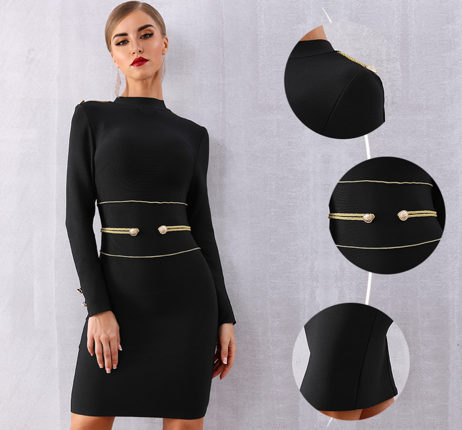 dress with three colors