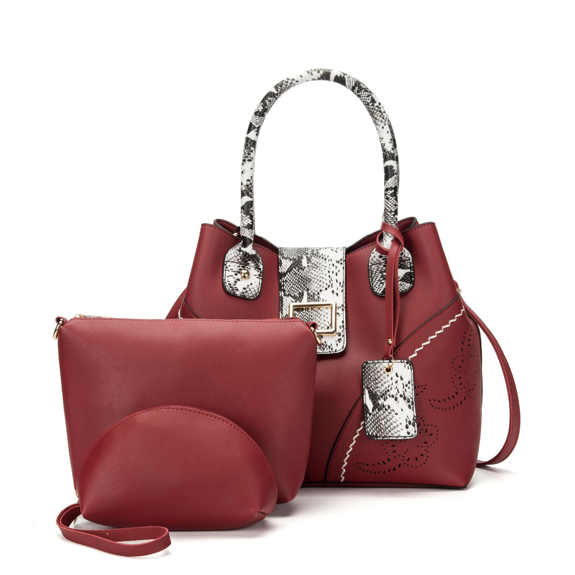 PU Three-Piece Tote Set, picture 7 of 8