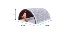 Carpet plush cat scratch board - Grey Brown - View 1