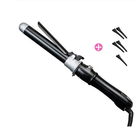 Automatic curling iron ceramic roll does not hurt hair perm curl artifact 360 degree automatic rotation Black 5 Clips - Shop at LoveMi