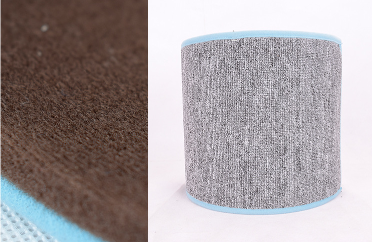 Carpet plush cat scratch board