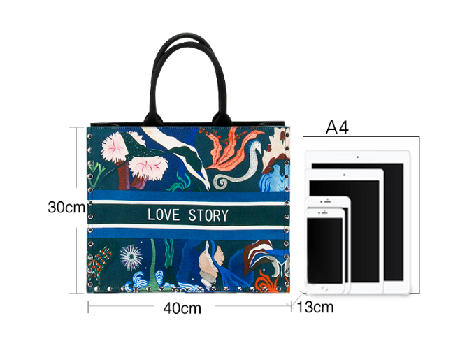Canvas print bag