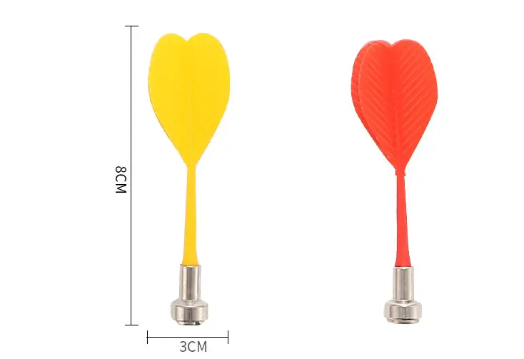 Magnetic double-sided dart target