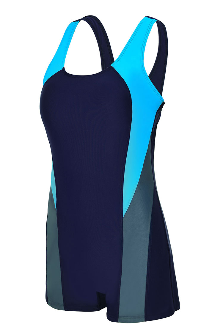 Sports swimsuit flat-leg bikini