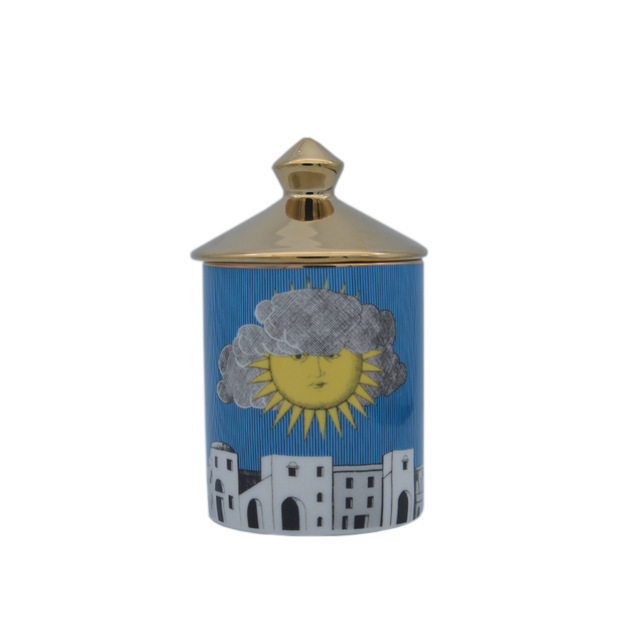 Face Aromatherapy Candle Holder Can Cotton Swab Storage Container Style 2 - Shop at LoveMi