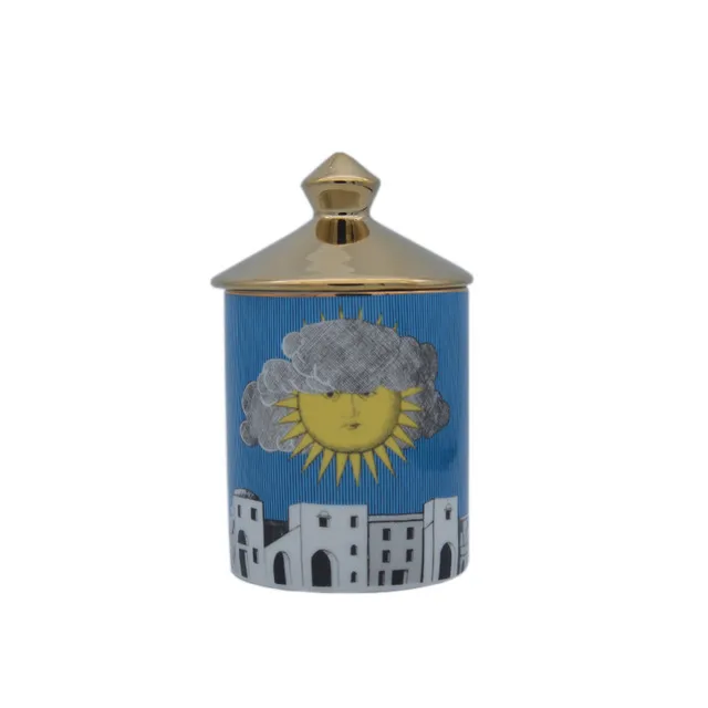 Face Aromatherapy Candle Holder Can Cotton Swab Storage Container Style 2 - Shop at LoveMi