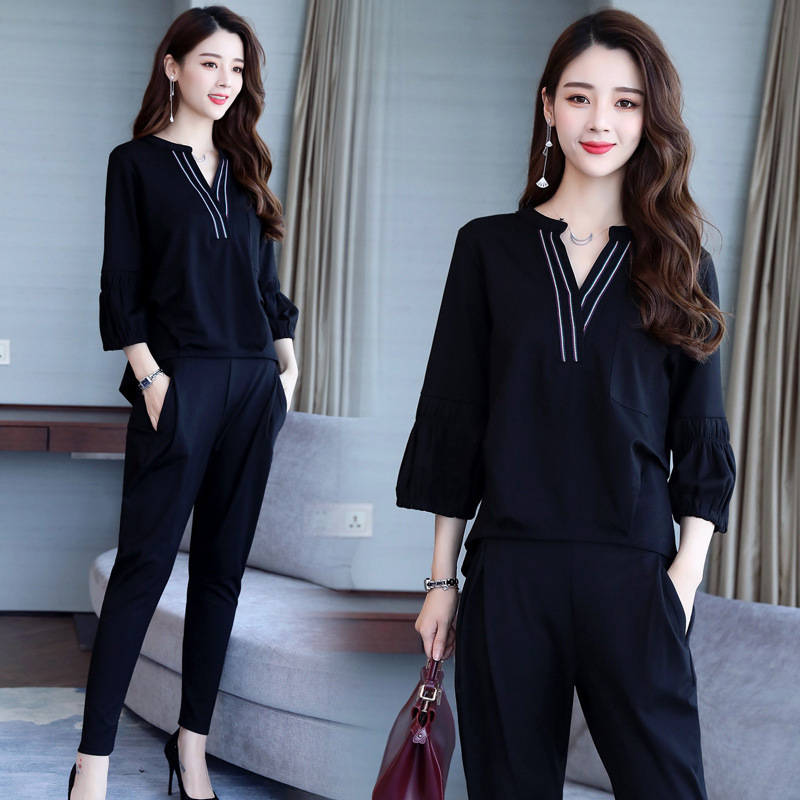 Slim Early Autumn Harem Pants
