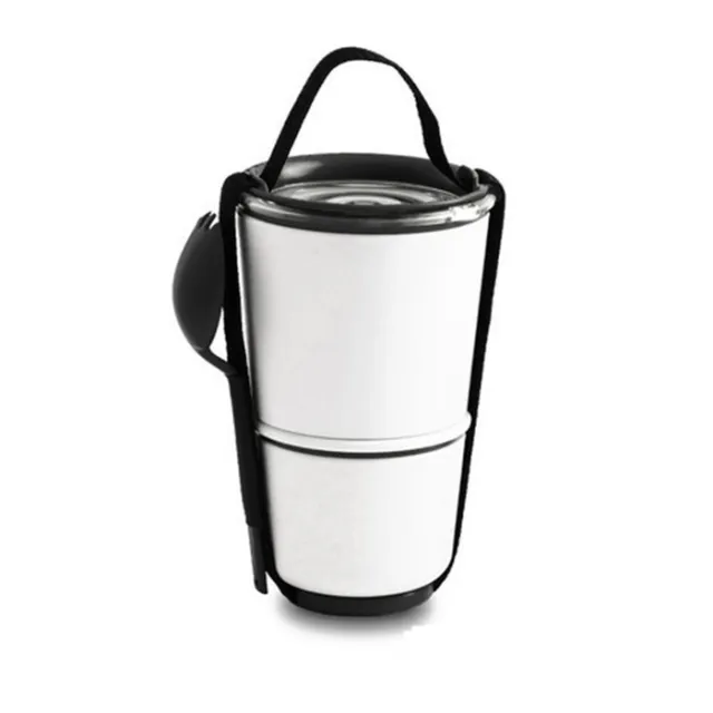 Stackable Lunch Pot Box Lime MOQ Black - Shop at LoveMi