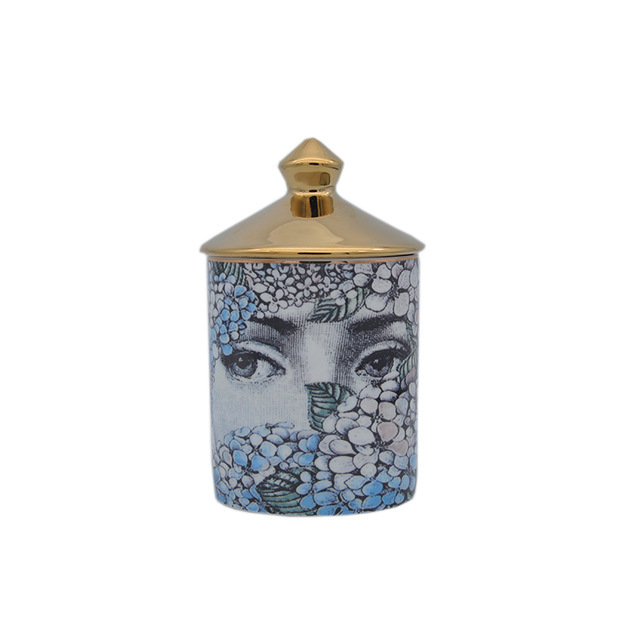 Face Aromatherapy Candle Holder Can Cotton Swab Storage Container Style 8 - Shop at LoveMi