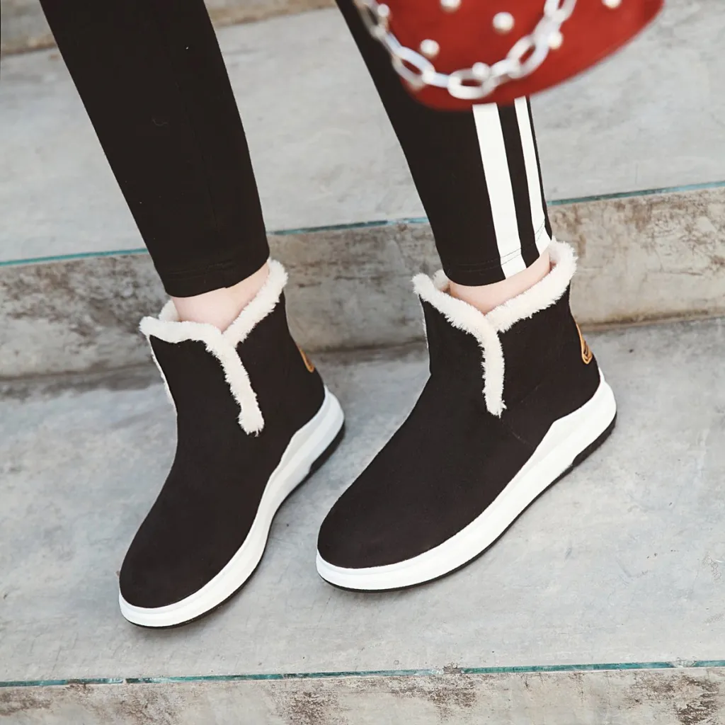 Platform snow boots - Black