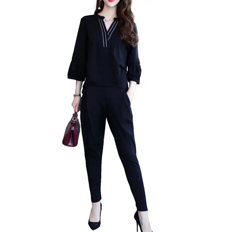 Slim Early Autumn Harem Pants