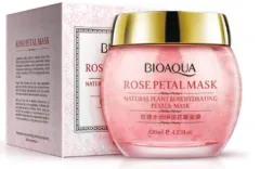Rose Petal Mask Skin Care Sleep Mask - Pink - View 1