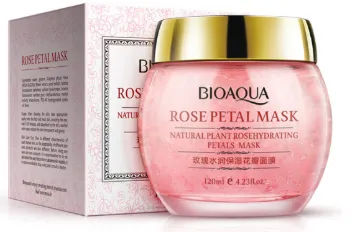 Rose Petal Mask Skin Care Sleep Mask Pink - Shop at LoveMi