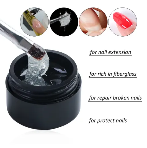 Creacked Repair Glue Nail Fiber Silk Extension Gel Fiberglass