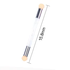 Double-headed smudge pen - White - View 1