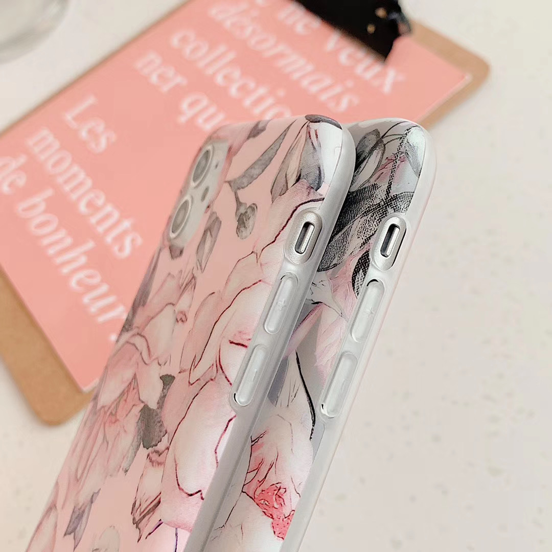 Compatible with Apple , Vintage flower leaf phone case - Image 6