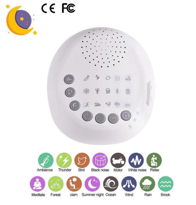 White Noise Machine for Baby Sleeping & Relaxation - Image 3