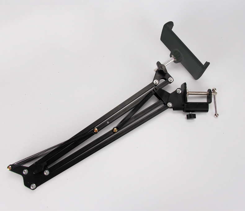 Adjustable Phone and Tablet Stand – Universal Desk Holder Support - Photo 12 sur 13
