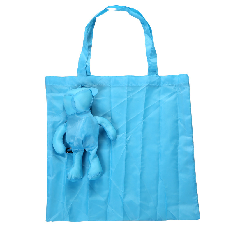 Toy doll ring folding shopping bag