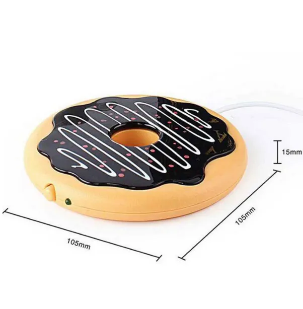 Cup Warmer Heat Beverage Mug Mat Black - Shop at LoveMi