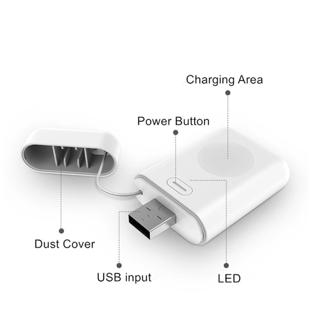 Compatible with Apple , Wireless Charger Power Bank for i Watch - Image 4