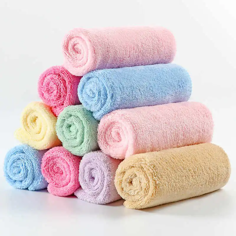 Baby wash face small square - Random 10Pcs
