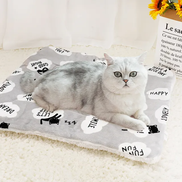 Lambskin Pet Blanket Grey - Shop at LoveMi