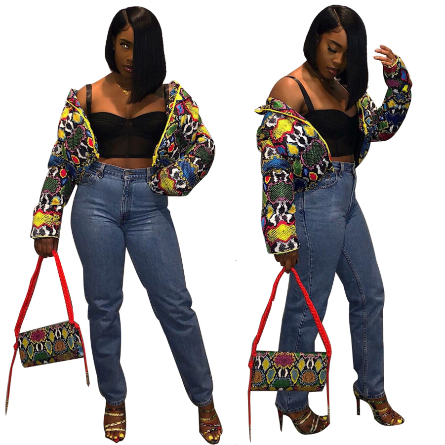 Glossy printed and printed bread down