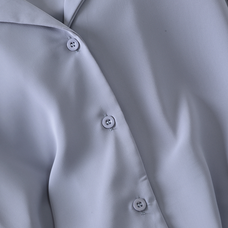 Women's chiffon long sleeve shirt