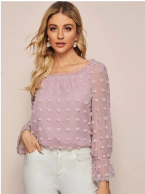 Title 4, Square collar fashion top