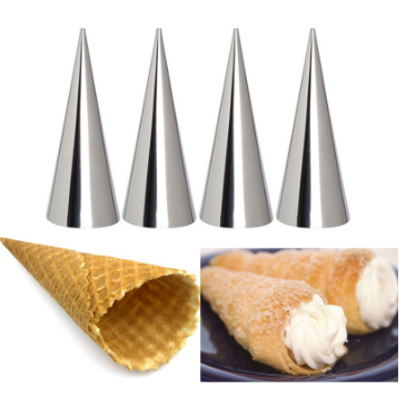 Conical stainless steel Danish pipe