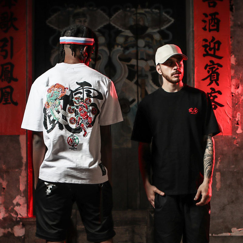 Chinese style short sleeve summer half sleeve T-shirt