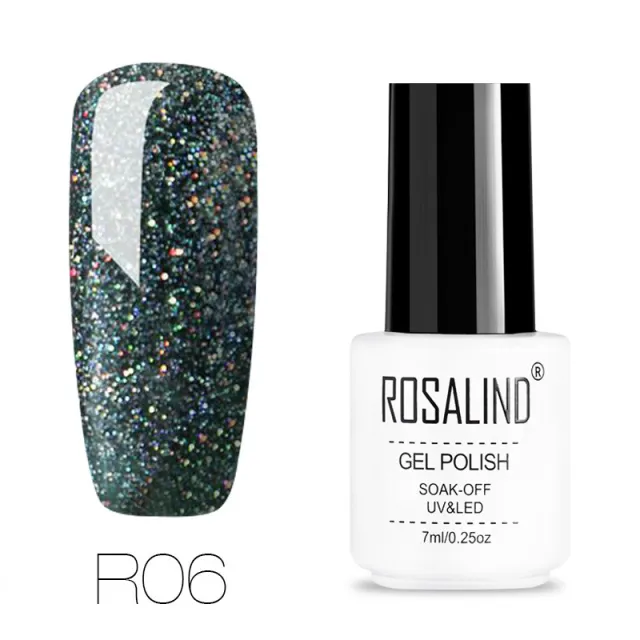 Stars decorated with rainbow light therapy nails 29 colors R06 - Shop at LoveMi