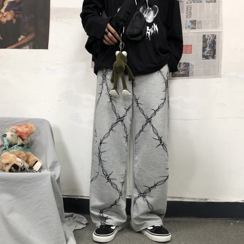 Harajuku bf wind high waist