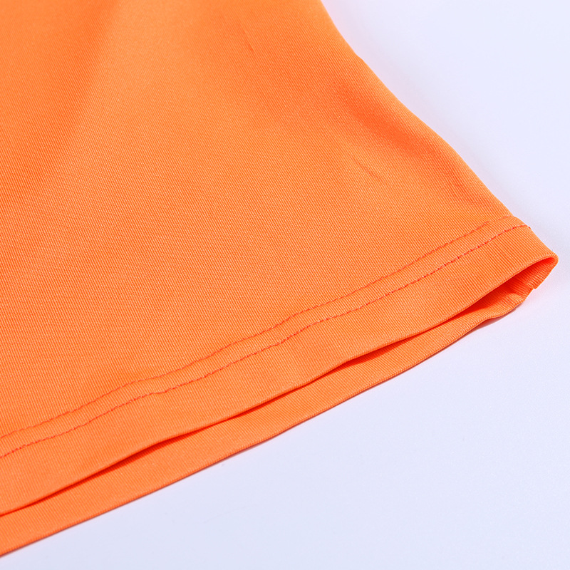 Solid color pullover knitted street