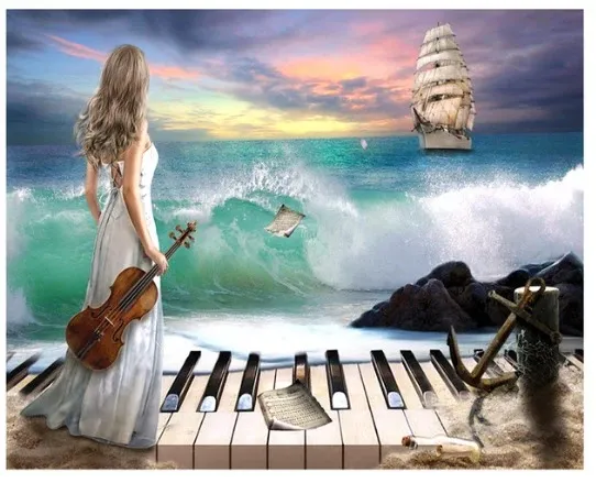 The Symphony Of Dreams Diamond Embroidery Kit No Frame - Shop at LoveMi