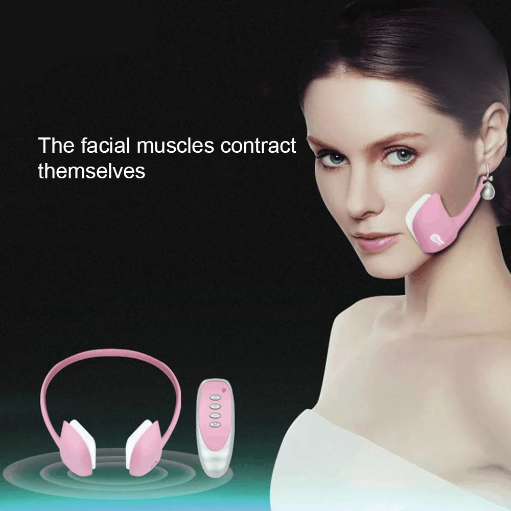 Micro Current Facial Facelift - Pink