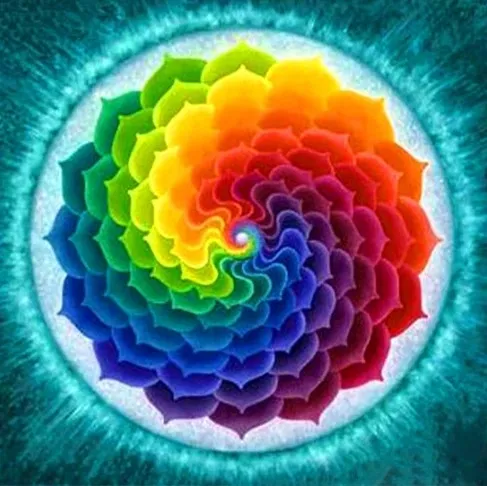 Mandala 7 chakras Diamond embroidery kit No Frame - Shop at LoveMi