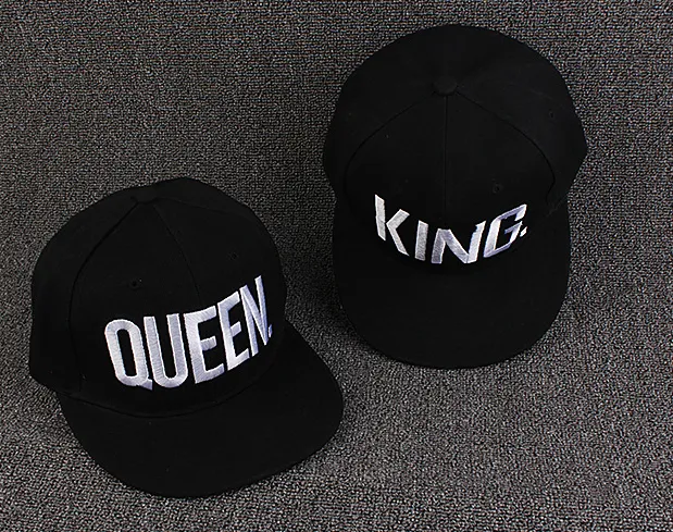 Spring and summer new King Queen couple hat Creative fashion outdoor sports sun hat Set - Shop at LoveMi