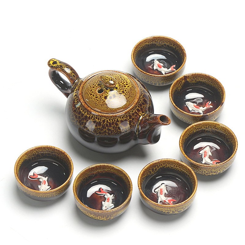 Title 5, Tea set with 7 pieces