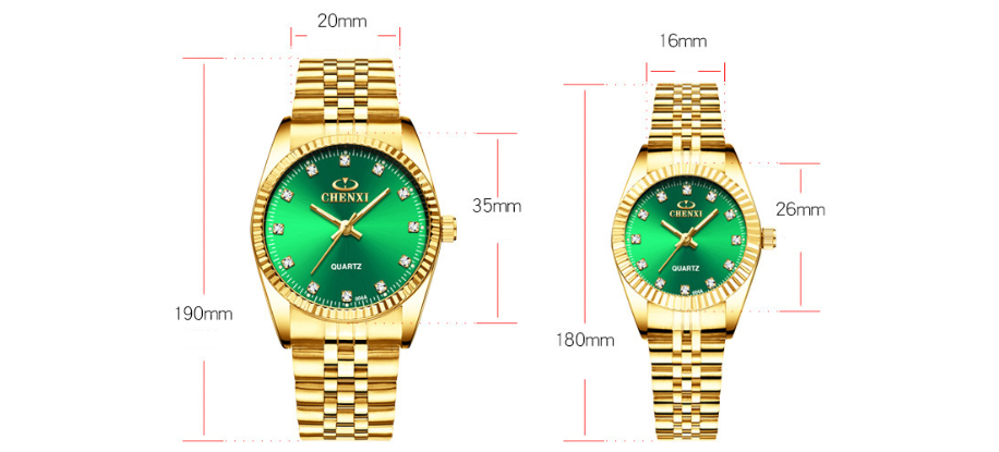 Golden couple watch